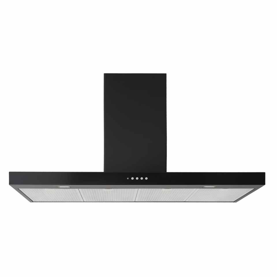 Falcon Infusion Canopy 110cm black Rangehood